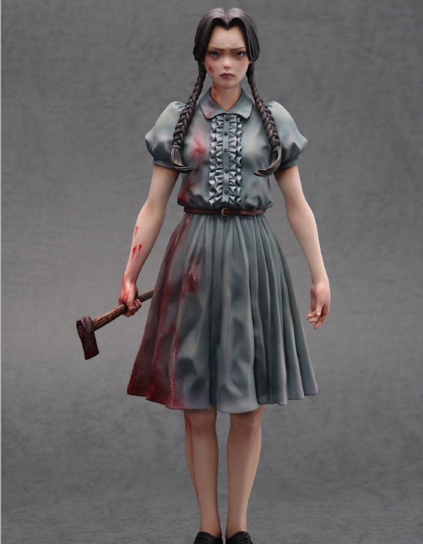 Keiki Fujimoto Splatter Girl Garage Kit