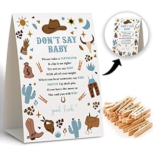 Qofo Don't Say Baby Wäscheklammerspiele