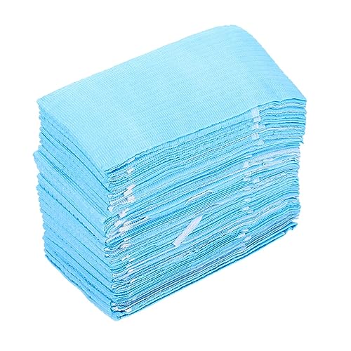Ciieeo Pcs Treatment Supplies Disposable Napkins Soft Supple Bibs One Use Oral Scarf for Beauty