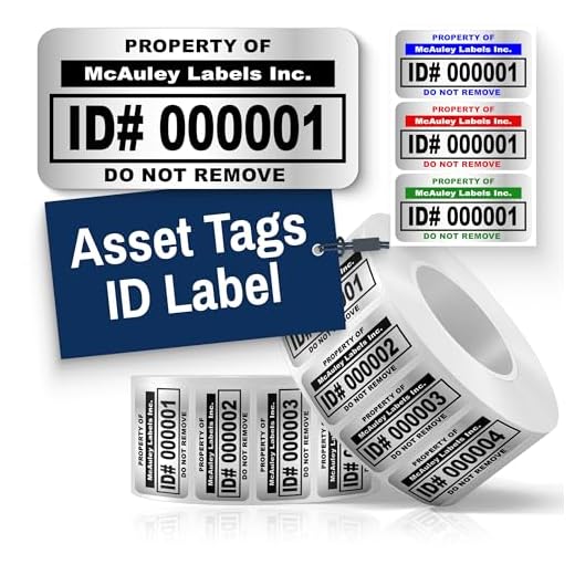 McAuley Custom Asset Tags for Equipment