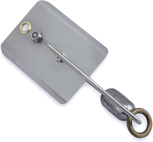 Miniatura 2 de AFW American Fishing Wire Planer Board con hoja de acero inoxidable resistente a la corrosión - Uso para arrastre de profundidad controlada en alta