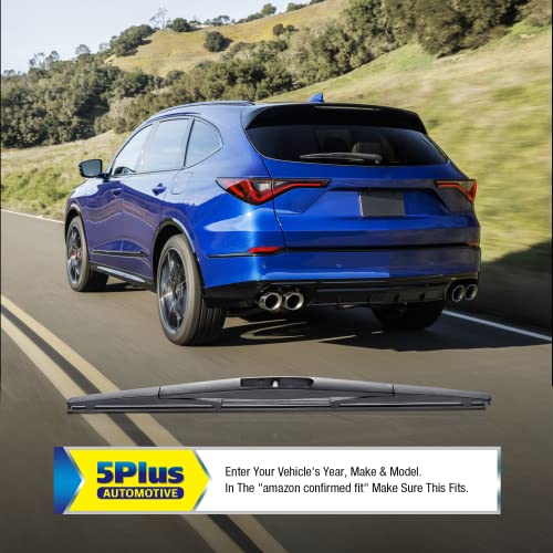 14" Rear Wiper Blade Replacement For Subaru Forester 2022-2006 Ascent 2022-2019 Impreza 2011-2004 Legacy 09-05 Outback 19-05 Tribeca 14-06 /Honda Crv 11-07 Fit 20-07 Back Windshield Wiper Blade (14-B) #TOP5