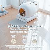 Megonia Automatic Cat Litter Box:​Self-Cleaning Large Capacity 65L with APP Control & Odor Elimination - Smart Sensor Safety for Multiple Cats Home Use Travel Apartment - Image 9