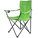 Produktbild Nexos Angelstuhl Anglerstuhl Faltstuhl Campingstuhl Klappstuhl mit Armlehne und Getränkehalter praktisch robust leicht hellgrün
