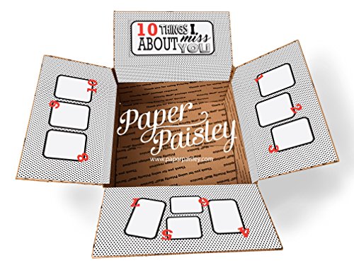 Ten Things I Miss About You Care Package Sticker Kit