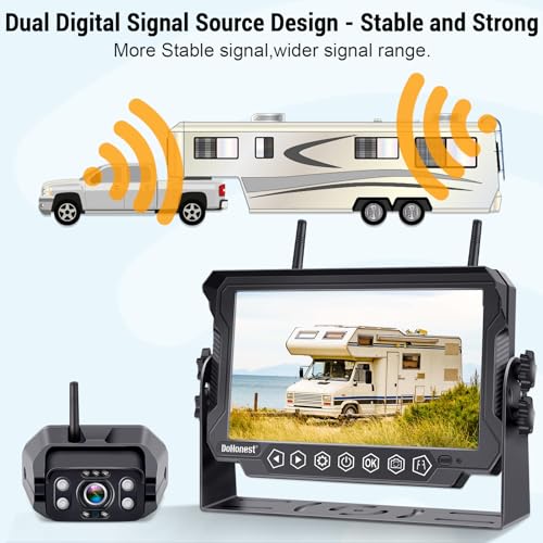 Dohonest S21-N Rv Backup Camera Wireless Easy Setup: thumb #6