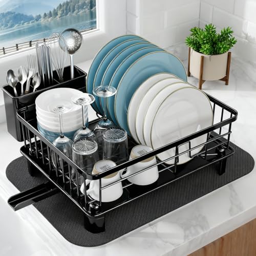 Niffgaff Escurreplatos vajilla negro  37,5