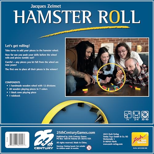 Hamster Roll juego de mesa de destreza y estrategia miniatura 5