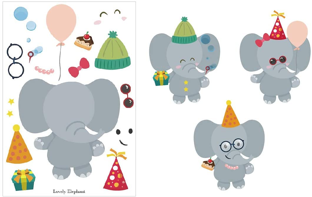 24 Blatt Bauernhoftier Aufkleber – Mach Ein Gesicht – Für Kinder, Basteln, Party – 21 X 15 Cm – 6 Motive