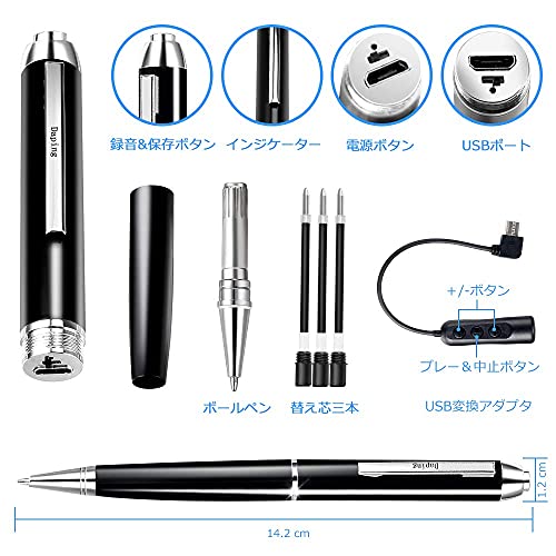 Daping ボイスレコーダー DP32-Pro(16GB) の商品画像 4