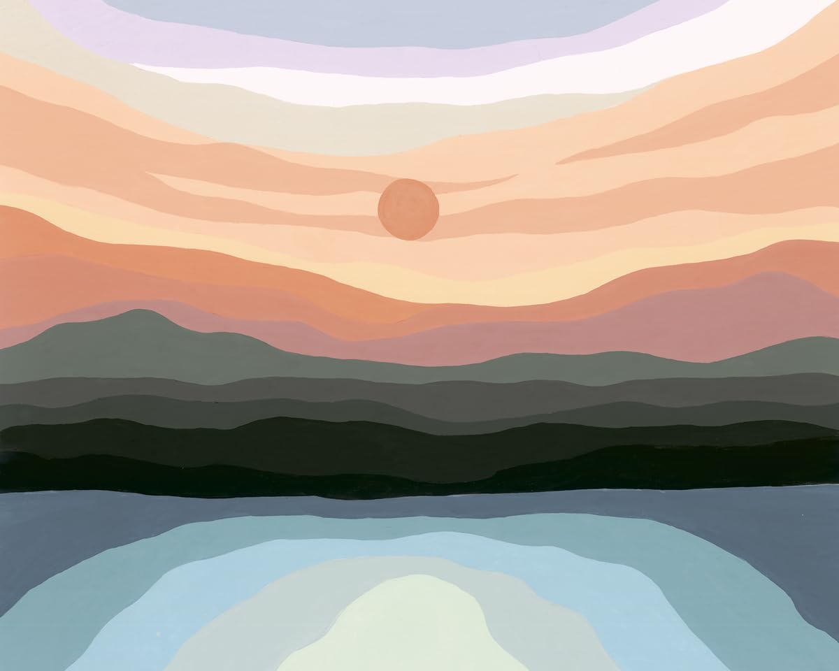 Ravensburger Malen nach Zahlen 23515 - Minimalistic Landscape - ab 12 Jahren