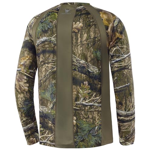 Mens-Camo-Hunting-Shirt-UPF-50-Sun-Protection-Quick-Dry-Camouflage-Shirt-with-Mesh-Panels-for-Deer-Turkey-Hunting
