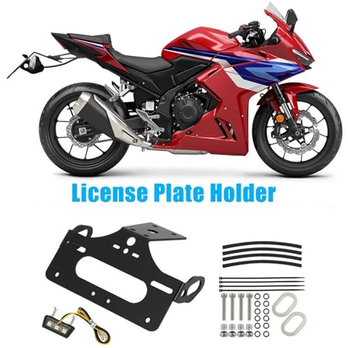 Support de plaque CB500 Hornet idéal pour vos sorties de week-end - 3