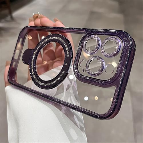 Coque iPhone 15 anti-jaunissement magnétique pour protéger l'appareil photo des chutes