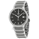 rado damenuhr integral s  Rado Rado CENTRIX Grau Zifferblatt Zweifarbig Armband Mens Watch R30939112