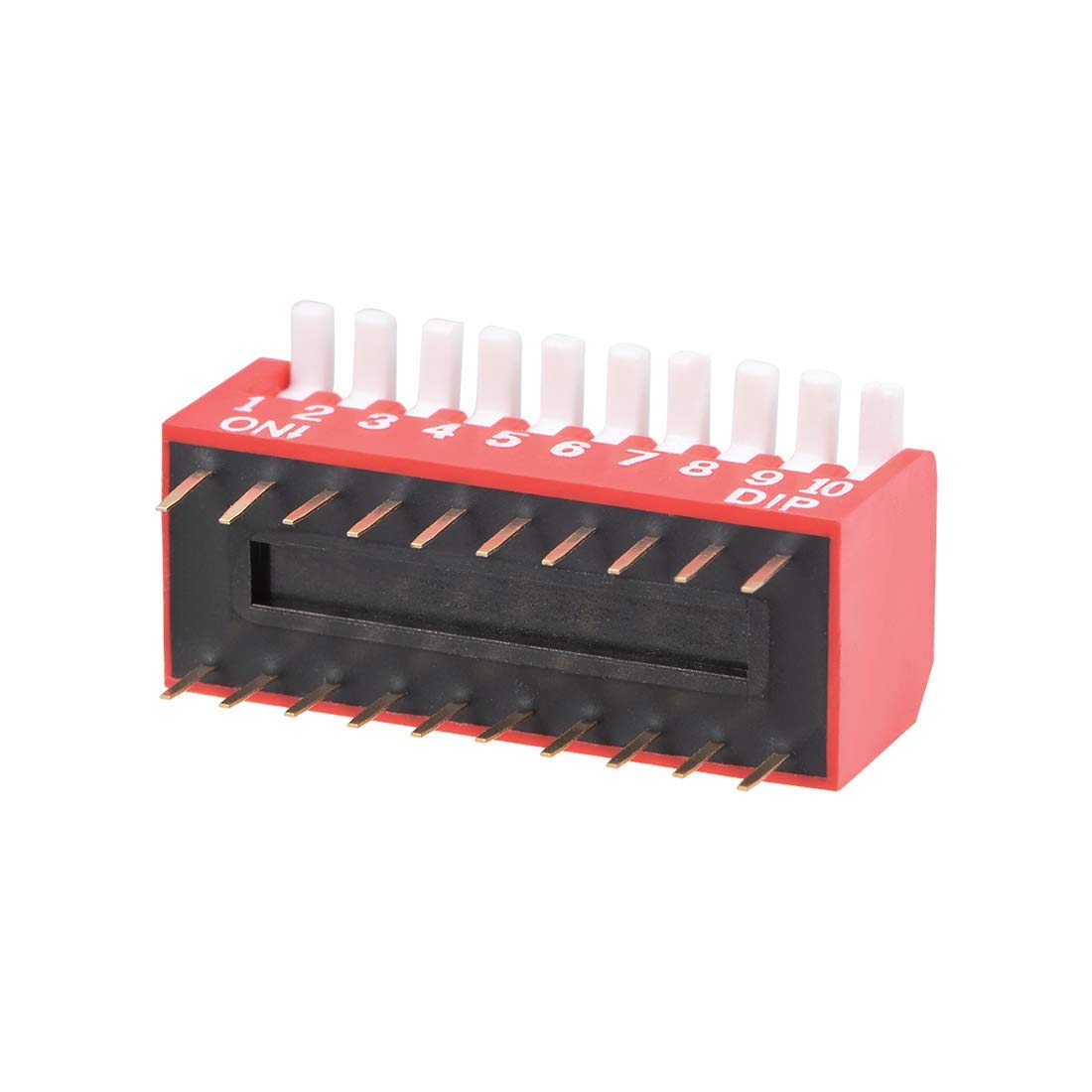 5 Position Switch 5-Piece Piano Key DIP Switch Set – 2/3/4/5/6/8/10/12 Way Positions, 2.54mm Pitch, For PCB Projects Mechanical Keyboard Switches - Foto 4