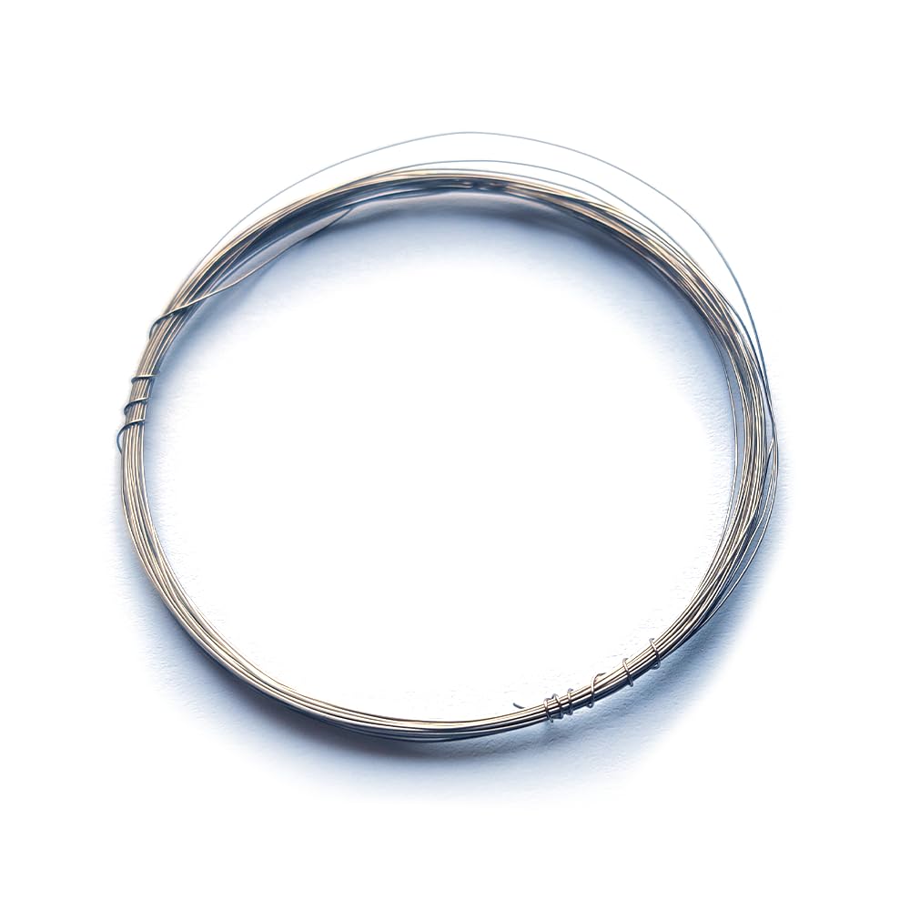 GEARHOOK® 32 Gauge Nichrome Wire Foam Cutting wire - Heat Resistance Wire 0.274mm Diameter - Heating Coils (5 Meters)