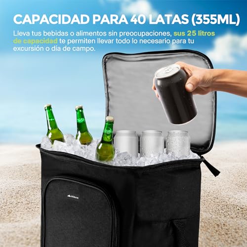 Hieleras, Outdoors hielera ruedas Marca Hikeo (3)