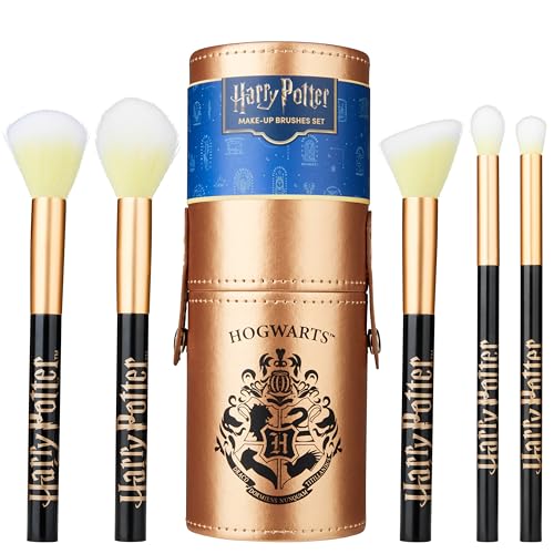 Harry Potter Brochas de Maquillaje Mujer y Adolescentes, Set...