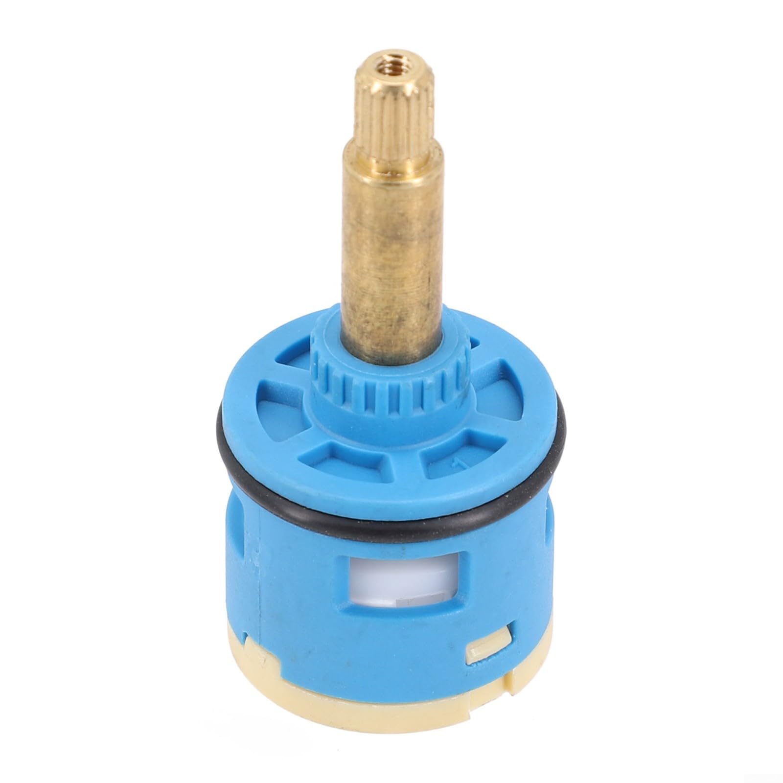 Válvula de ducha de 3 vías, cartucho desviador de flujo de repuesto con núcleo de cerámica para grifo mezclador de baño, 33 mm x 68 mm
