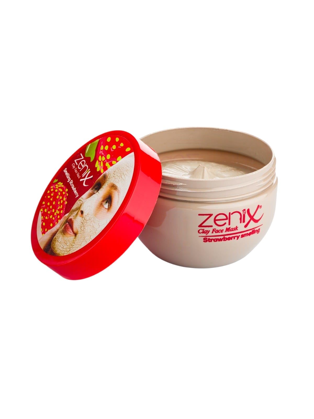 ZENİX KİL YÜZ MASKESİ ÇİLEK – 350G
