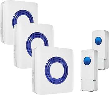 Amazon.co.jp: ワイヤレスチャイム 玄関チャイムドアベル LED提示