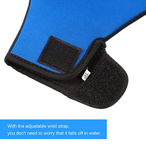 image for Sumind 2 Pairs Swimming Gloves Aquatic Training Gloves Neoprene Mitten