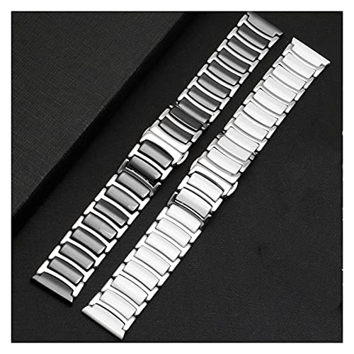 Bracelet en céramique et acier bicolore interchangeable de haute qualité