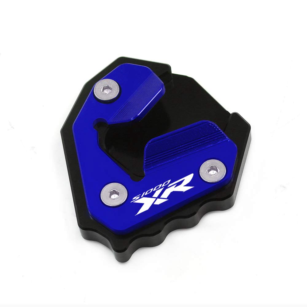 Support de latérale moto S1000XR accessoires béquille élargisseur bleu BMW