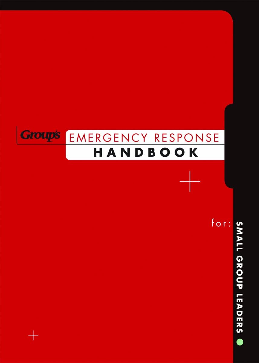 Emergency Response Handbook for Small Group Leaders