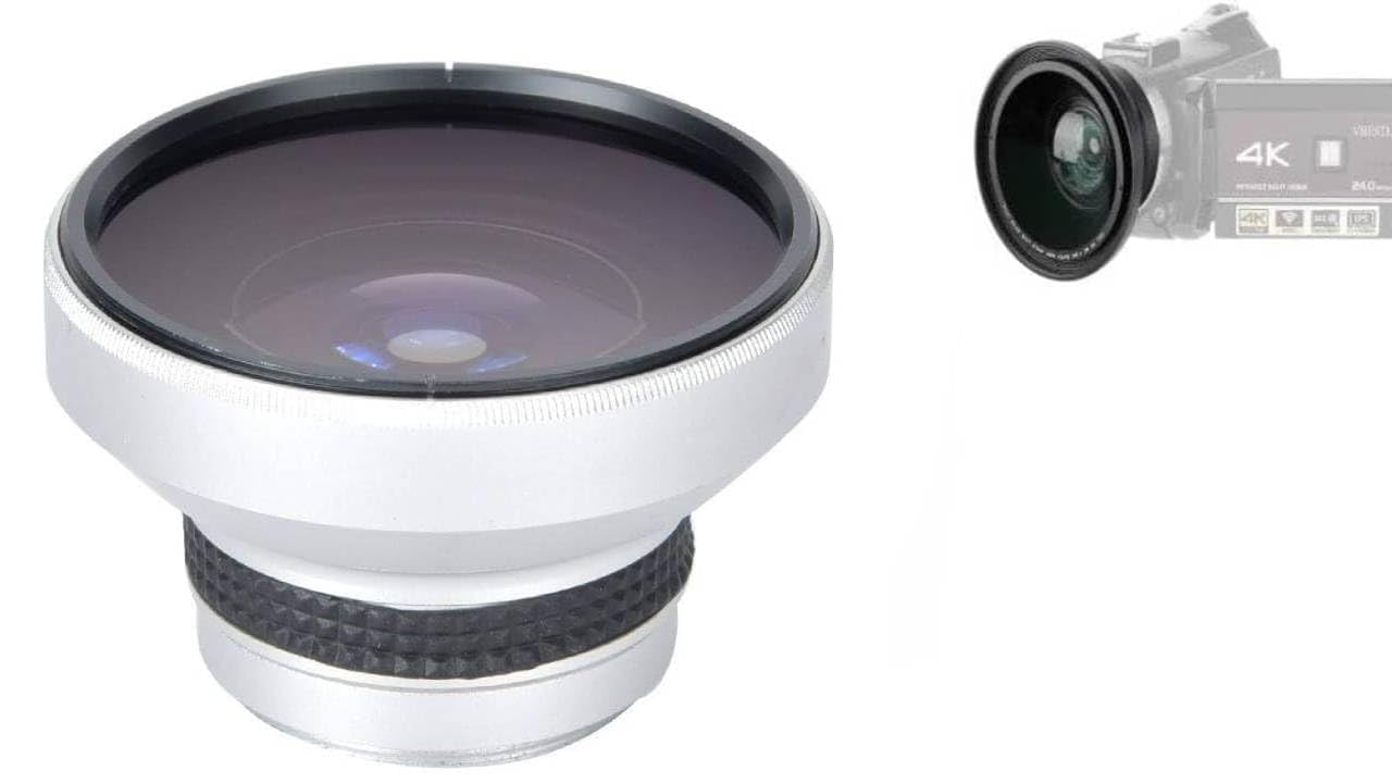 m SONY DCR-SR62 0.3倍 魚眼レンズセット Amazon | Optekaプラチナシリーズ0.3 X HD超魚眼レンズレンズfor