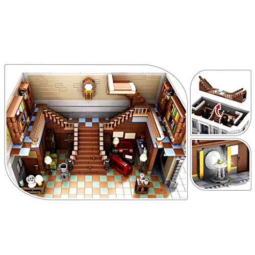 XIAN modularer Hausbaukasten Bausatz, 4 Ebenen Architektur Sanctum Sanctorum mit LED-Beleuchtung, Hausbauspielzeug… – Bild 5