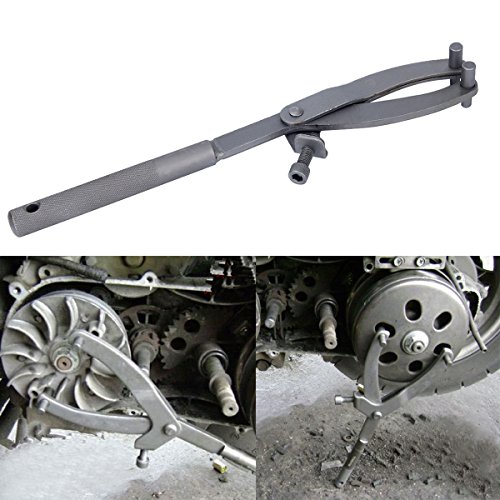 Donnagelia Schwungrad Kupplung Schlüssel Werkzeug für Motorrad Reparatur, Schwarz