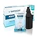 Produktbild Wessper Alkalischer Wasserfilter Kartuschen 4 Stück, Wasserfilterkartusche AQUApro | Water Filter Cartridges zur Reduzierung von Chlor & Schwermetalle | Anheben des pH-Werts für Bis zu 300 L  Schwarz