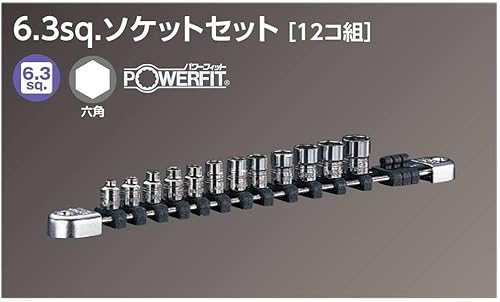 Miniatura 3 de Juego de llaves de vaso Nepros de 1/4 "sq. (12 piezas)