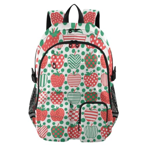 Mochilas escolares de manzanas para el trabajo y campus universitario