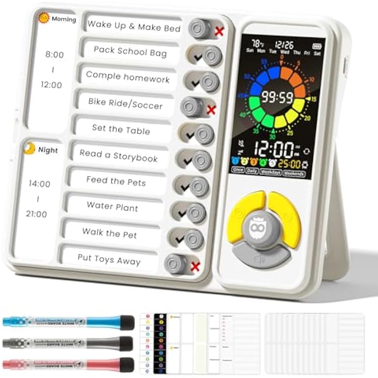 5 IN 1 Visual Timer for Kids/Adults with Chore Philippines | Ubuy