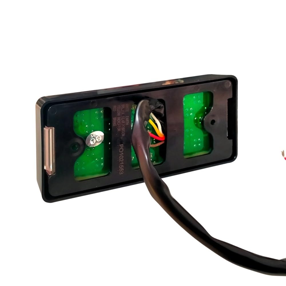 Piloto Trasero Auto Un par (2 uds) E4 para camión para lámpara combinada Piezas de Remolque Luces Led señal Giro Trasera Parada Freno Barco Sumergible