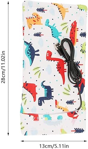 Miniatura 9 de Botella portátil que mantiene el calor, con USB de viaje para leche, biberón mantiene el calor para el coche Tavel, cubierta de almacenamiento con