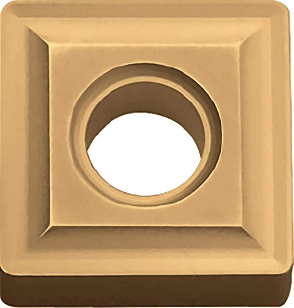 KYOCERA SNMG432 CA525 Turning Insert for Steel, CA525 Grade, Carbide, SNMG, 0.031" Corner Radius, Neutral, 0.5000" IC, TiCN/Al2O3/TiN