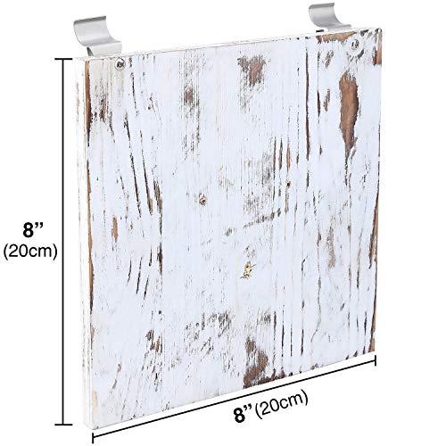 No-Hole Needed Wood Plank Vinyl Siding Hanger for Mounting Security Camera, Artwork, Trellis, Picture, Shelf, Mailbox, Wreath, Solar Powered Lights on Vinyl Siding