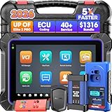 Autel MaxiIM IM608 PRO 2 Scanner, 2026 IM608 PRO II Automotive Diagnostic Tool with $1316 Bundle, Advanced as Elite II Pro, 3000+ Tests, 40 Reset Services Bidirectional Tool, OS10 4/128GB CAN FD DoIP