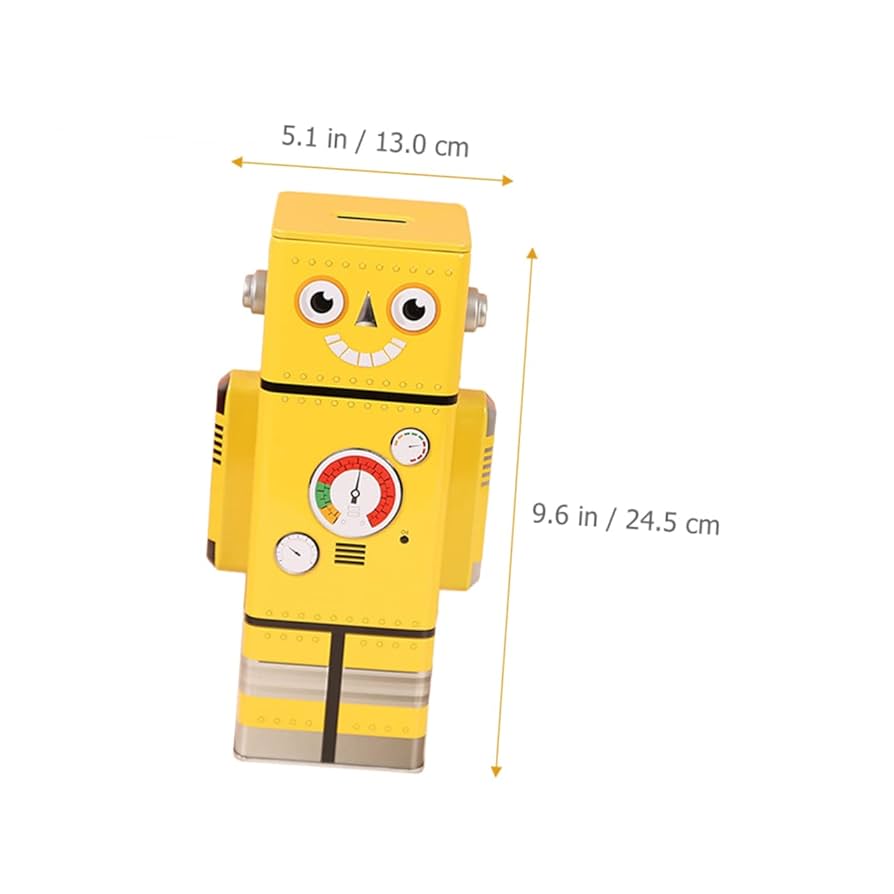ロボット貯金箱 Amazon.co.jp: Totority 貯金箱 4個 貯金箱 お金を節約 ポット