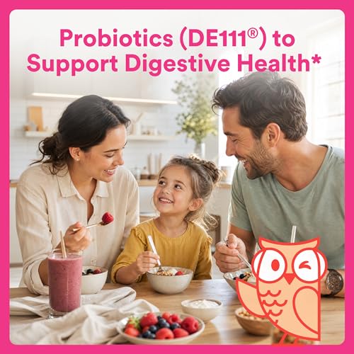 SmartyPants Kids Probiotic Gummies for Digestive Health: 2 Billion CFU Gut Health and Immune Support Supplement, Clinically Studied Probiotic, Gluten Free, Grape, 30 Count (30 Day Supply) - image 4