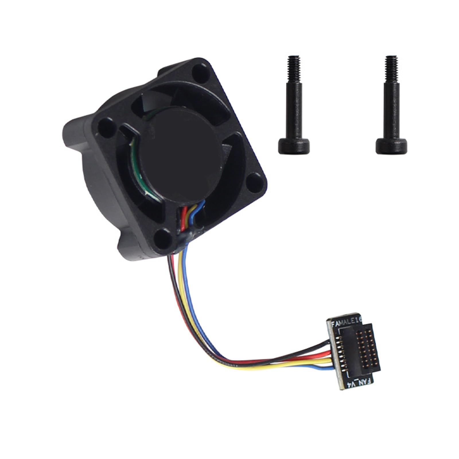 Maxtonser 3D Printer Extruder Hotend Cooling Fan 2510 5V 2510 25MM 25x25x10MM Cooling Fan for P1/P1P/P1S 3D Printer Accessories