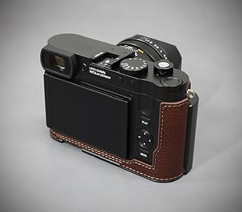 Amazon.com : LIM'S Genuine Italy Leather Camera Half Case