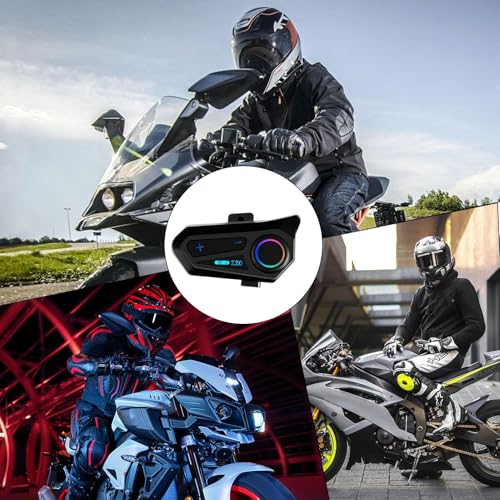 Auriculares para casco RideWave IPX6 con audio premium y carga tipo C 5