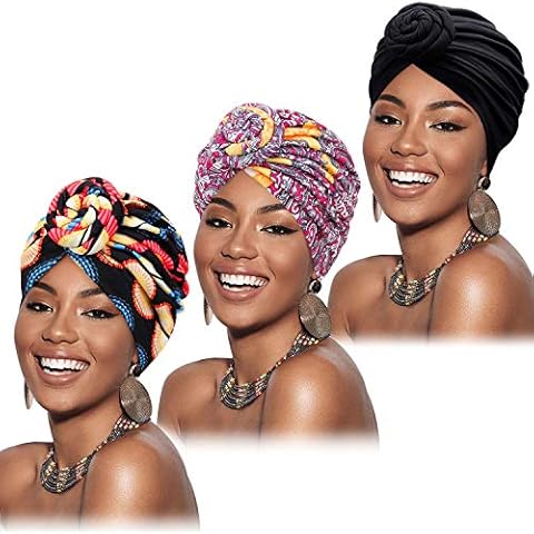 Turban africain pré-noué Mudder Cover