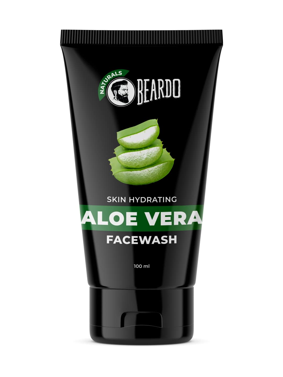 Aloevera Face Wash for Men, 100ml | For Skin Hydration and Soft Skin | Removes excess oil | Cleans and hydrates skin | Soothes & heals | For Dry Skin