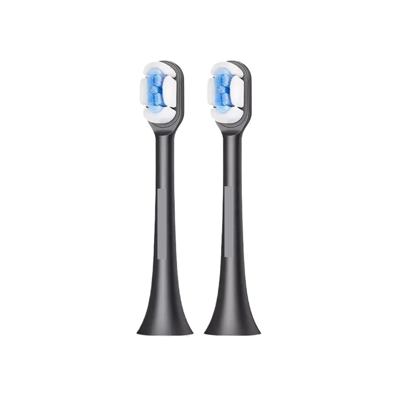 Cabezal de cepillo dientes eléctrico repuesto, Compatible con reemplazo cabezal X3, 2 uds(2 boxes black)
